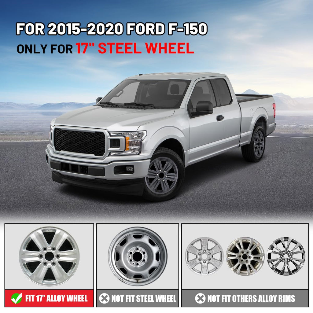 17" Alloy Wheel Wheel Skins for 2015-2020 Ford F-150 Model