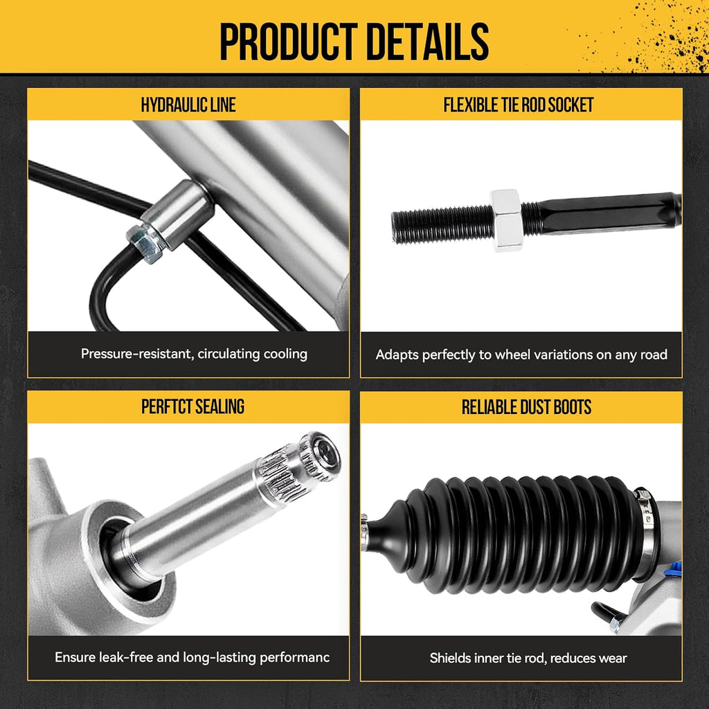 KAC Power Steering Rack and Pinion Replacement for Subaru Outback 2000-2004, Baja 2003 All Models, Baja 2004-2006 2.5L, Hydraulic Rack and Pinion Assembly Replace 26-2401