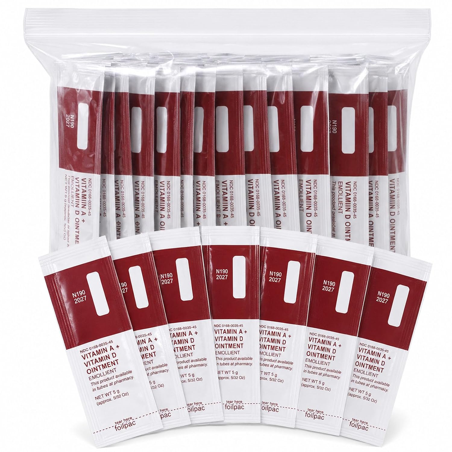 A&D Ointment Tattoo Aftercare Cream, 30 Pcs Tattoo Scar Repair Gel & Tattoo Ointment - Professional Vitamin