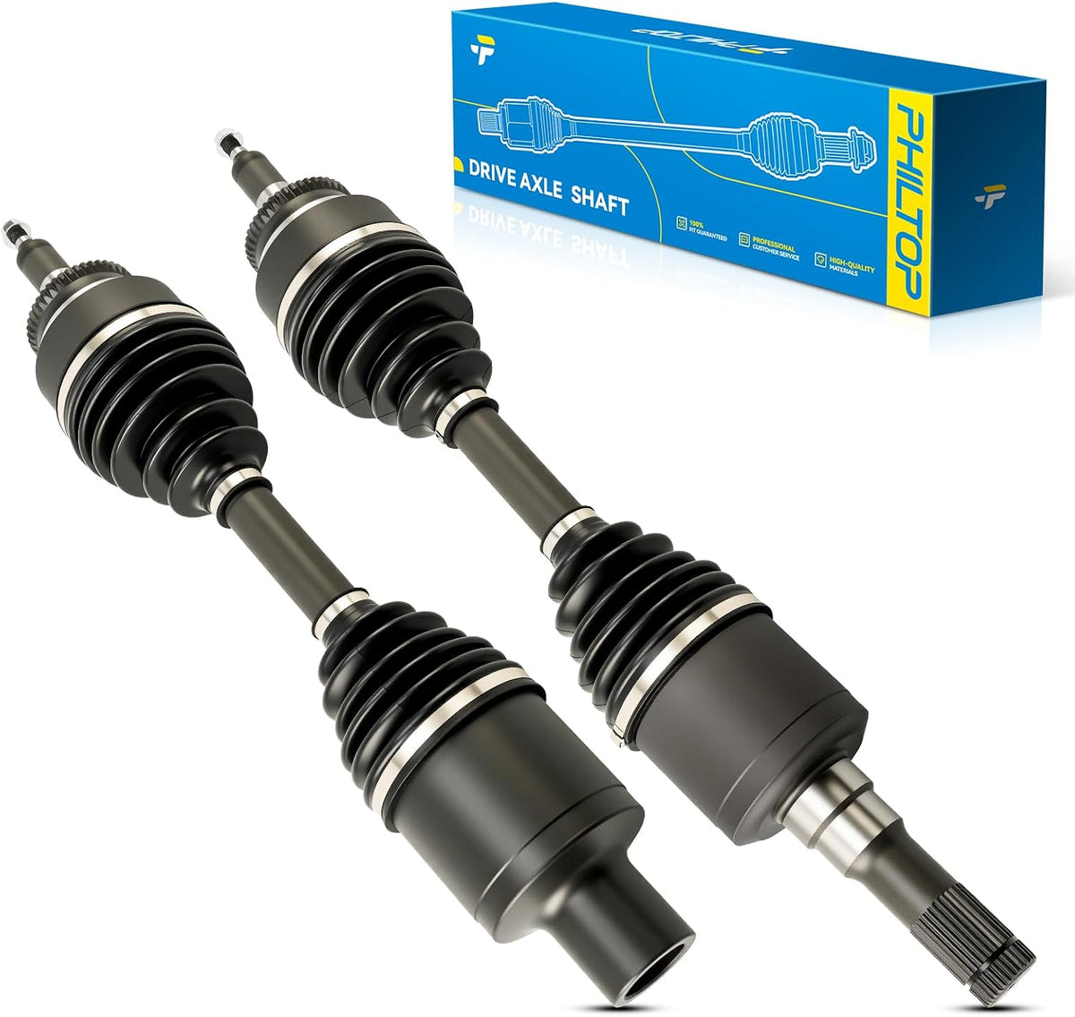 PHILTOP Front CV Axle Shaft Assembly Fits F-150, Expedition, Navigator