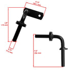 Caltric Spindle Arm Set Compatible with Simplicity Regent 44" Lawn Tractor 23hp 1727872ASM