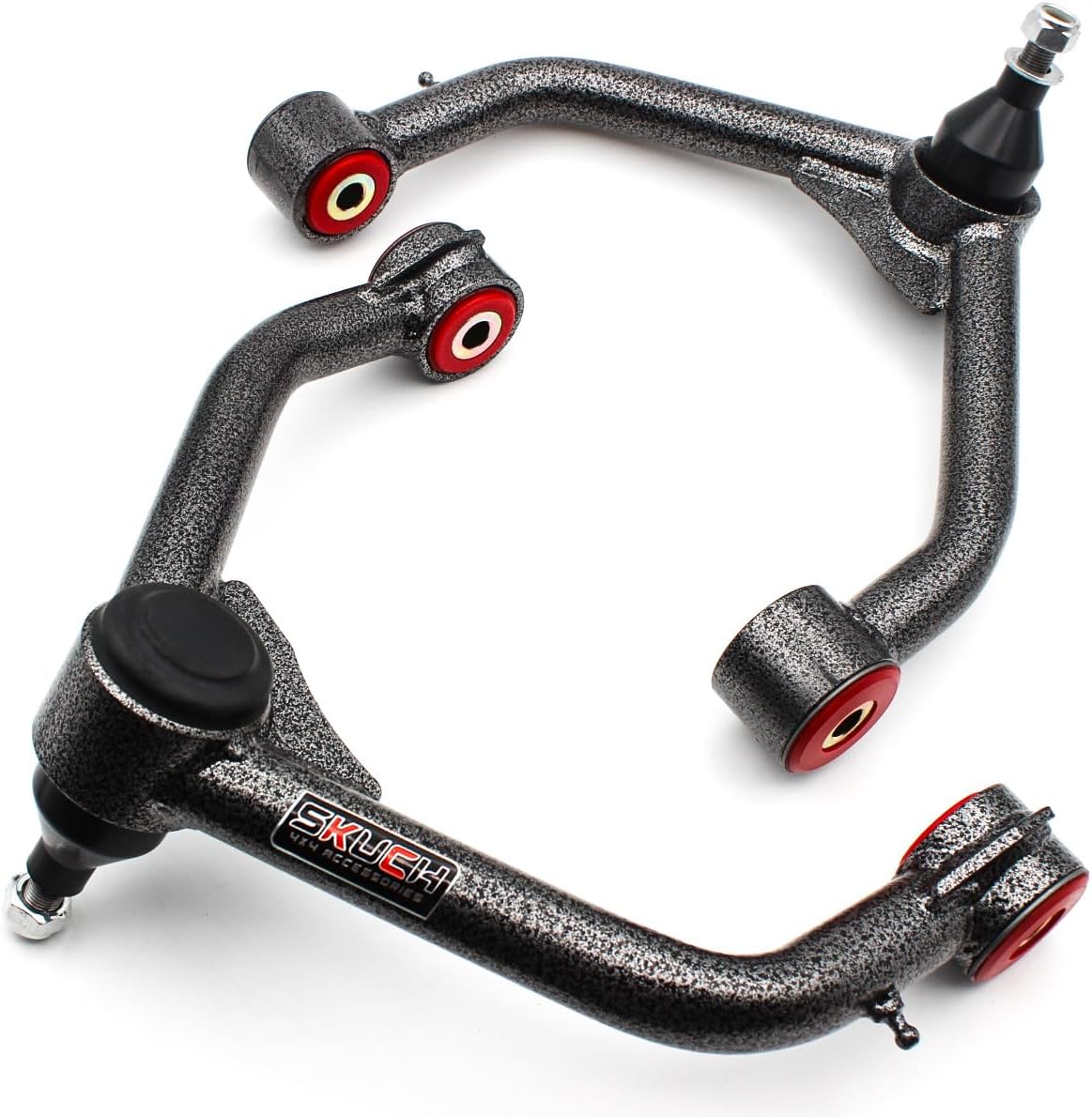 Front Upper Control Arms with Ball Joints for 2009-2018 Dodge Ram 1500 4WD - 2-4" Suspension Tubular Control Arms - Compatible with 2019-2024 Dodge Ram 1500 Classic 4WD (2Pcs)