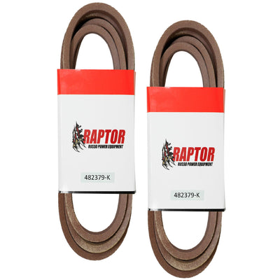 RUSSO 2PK Heavy Duty Deck Belt Replacement for Scag 482379 Turf Tiger
