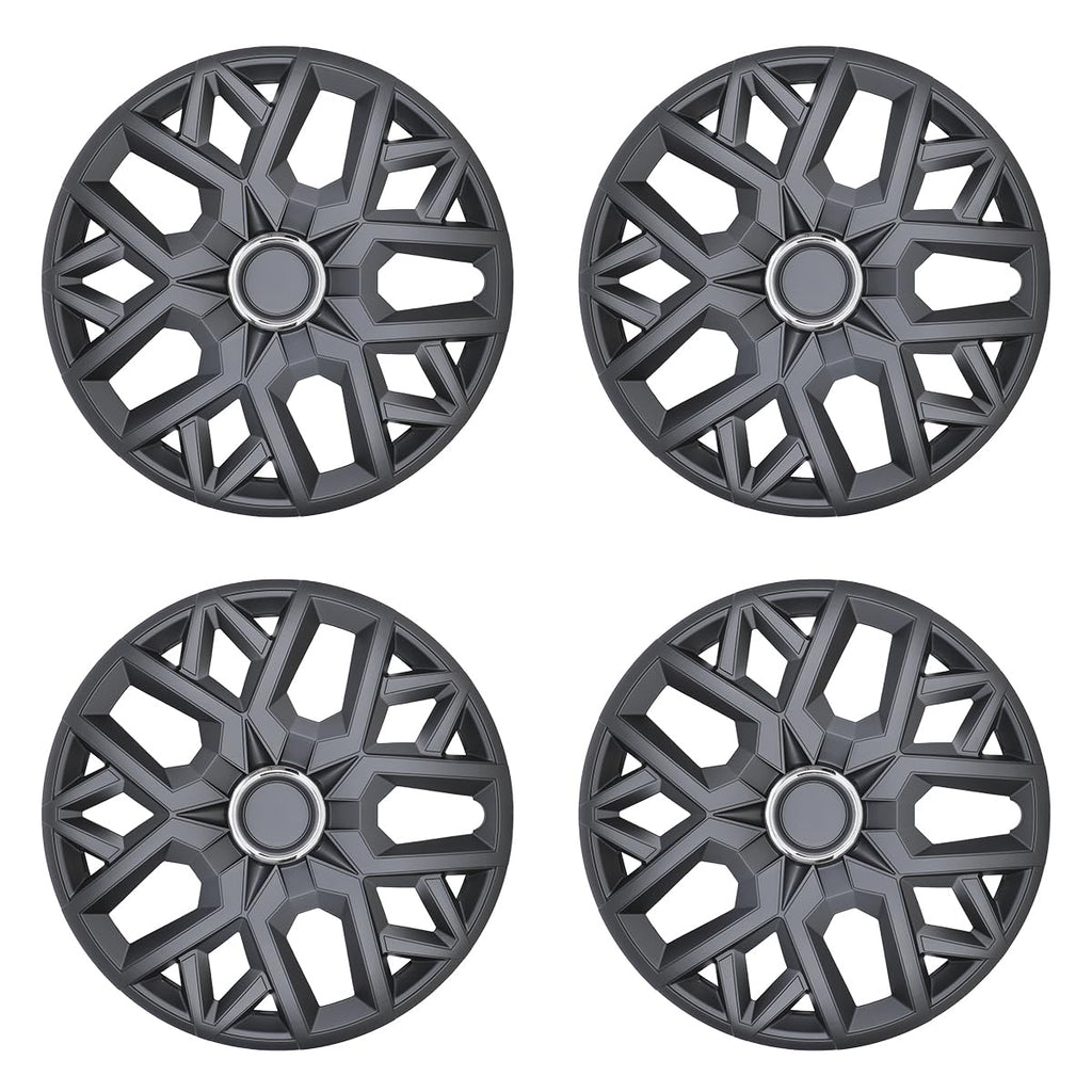 14" Universal Hubcaps for Steel Wheel Rims Cover+ Snap On