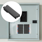 Kingdder 10 Pack Breaker Filler Plate, Circuit Breaker Panel Cover Knockout Filler Plate Box Cover Black(Chfpp)