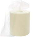 6" x 200 Yards Ivory Tulle Fabric Roll for DIY Tutu & Wrapping, Party Decor