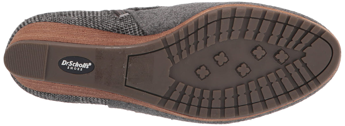 Dr. Scholl's Womens Create Ankle Bootie Mid Grey Flannel 8