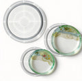 Set of 11'', 8'', 6'' Round Tray Molds Tray Resin Molds, Round Serving Tray Mold with Edges Rolling Tray Mold for