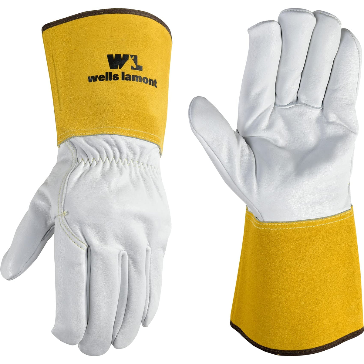TIG Welding Gloves, Pigskin Leather, Kevlar Stitching, Medium