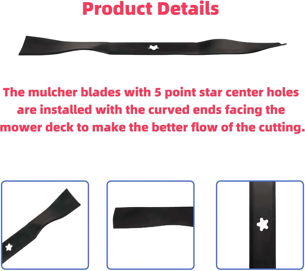 134149 Mulching Blades for Craftsman 42" Deck Mower