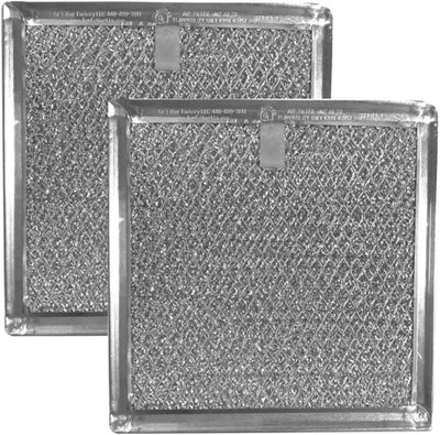 2X Grease Filter Replacement for GE PVM9179SK3SS PVM9179SK4SS PVM9195DF1BB PVM9195DF1CC PVM9195DF1WW PVM9195DF2BB PVM9195DF2CC PVM9195DF2WW PVM9195SF1SS PVM9195SF2SS PVM9195SF3SS Microwave Oven Combo