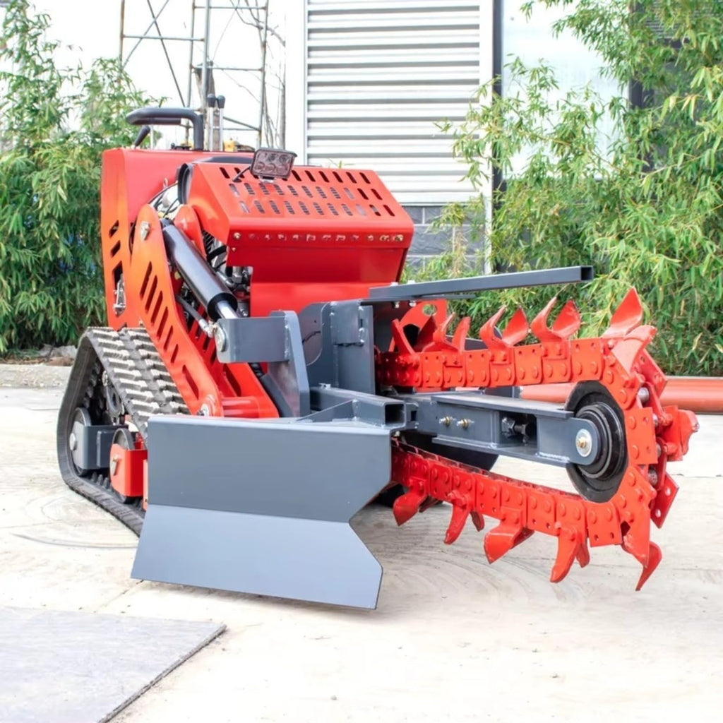 Walk Behind Chain Trencher for Irrigation and Drainage