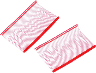 1000 Pcs Standard Tagging Barb Fasteners, 2.2 Inch Red Tagging Gun Fasteners Tagging Gun Refill Plastic Garment for