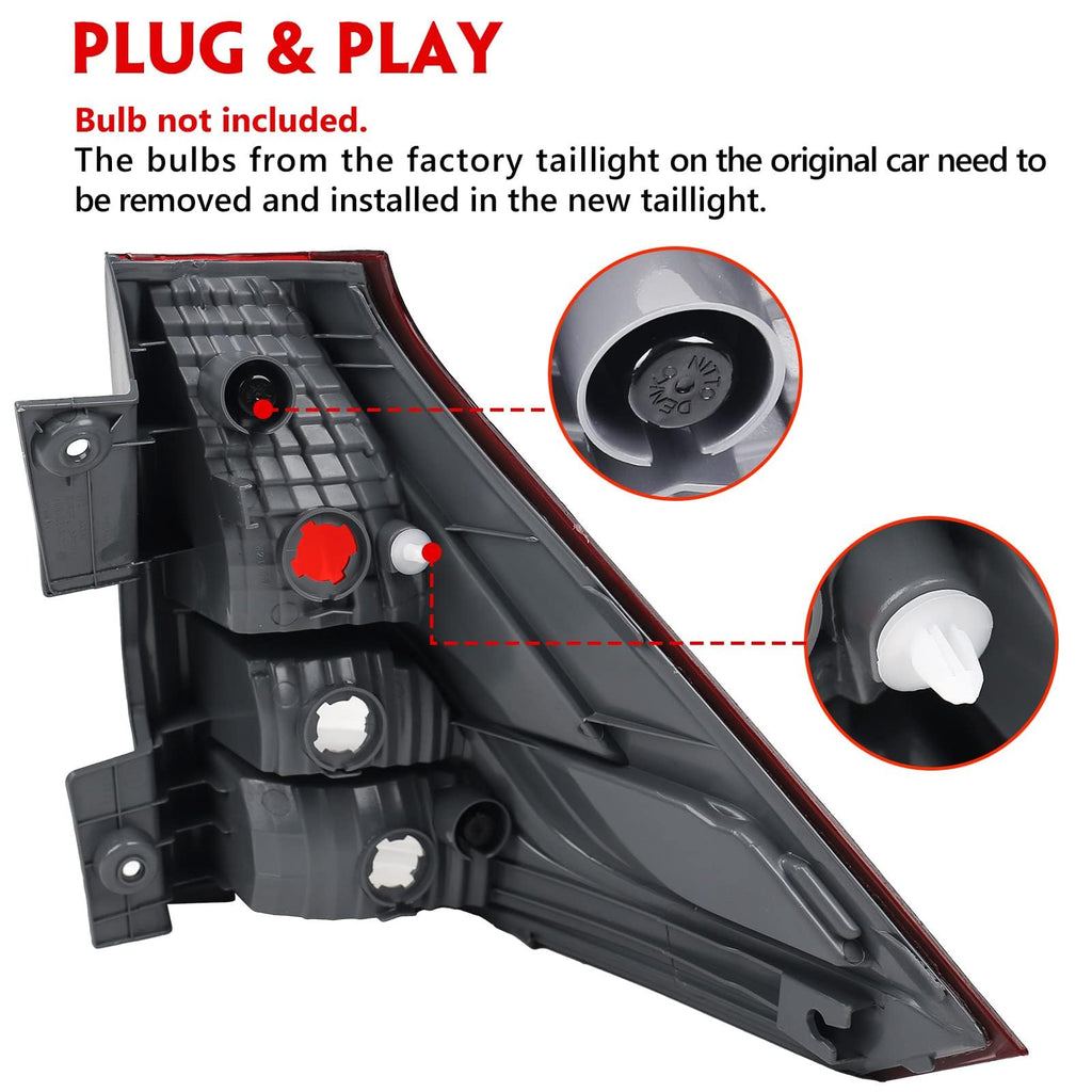 Left Tail Light for Honda CRV 2012 2013 2014 Driver Side