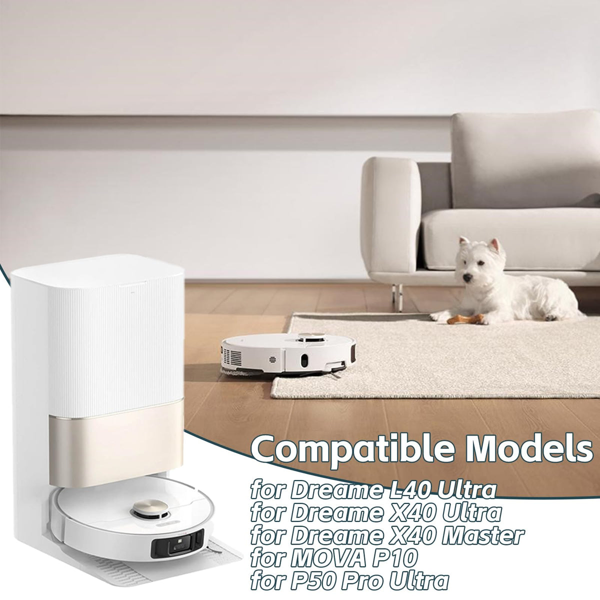 Accessories for Dreame L40 Ultra/ X40 Ultra Vacuum Cleaner