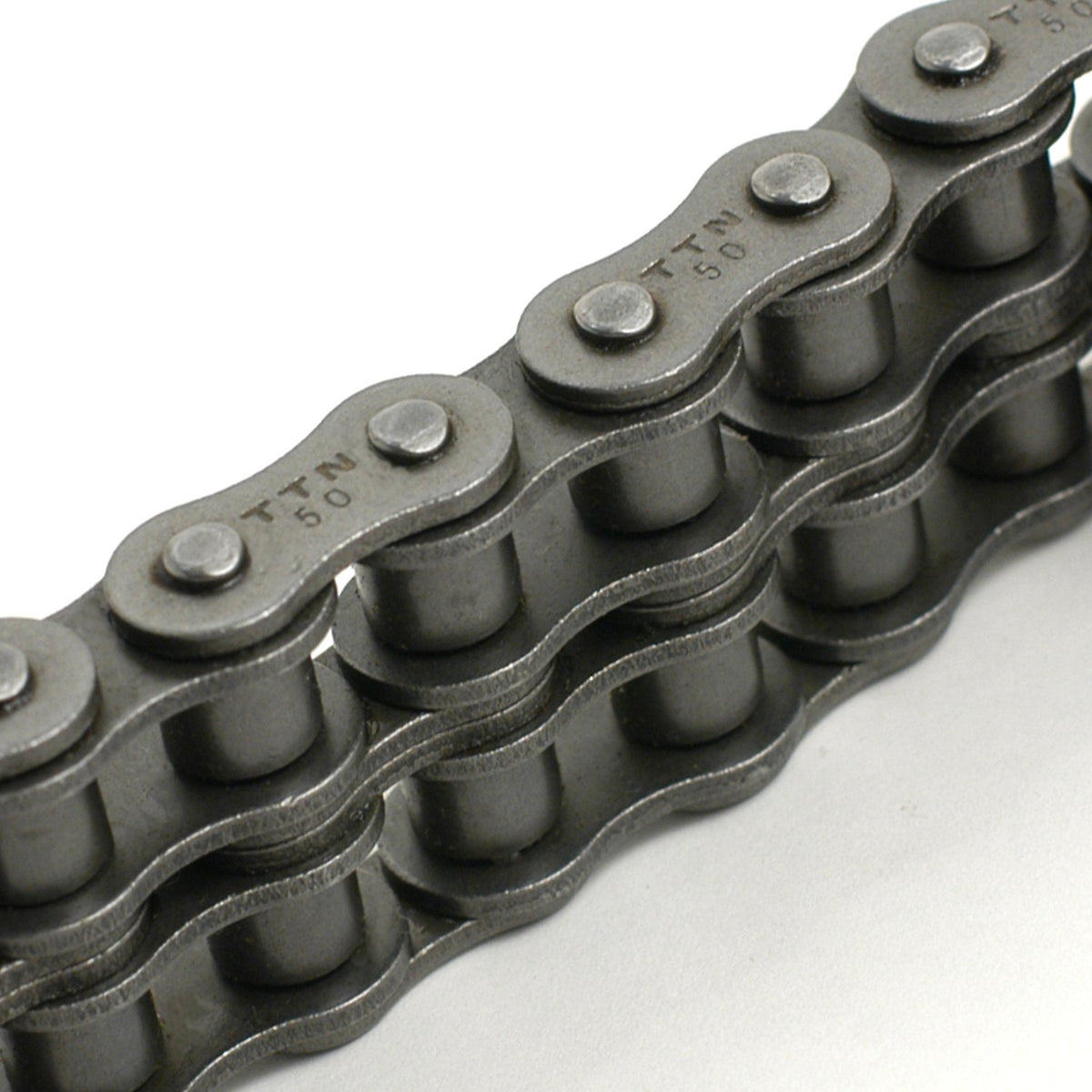 40-2R X 10FT ANSI Standard Roller Chain, #40 Chain, 2 Strand