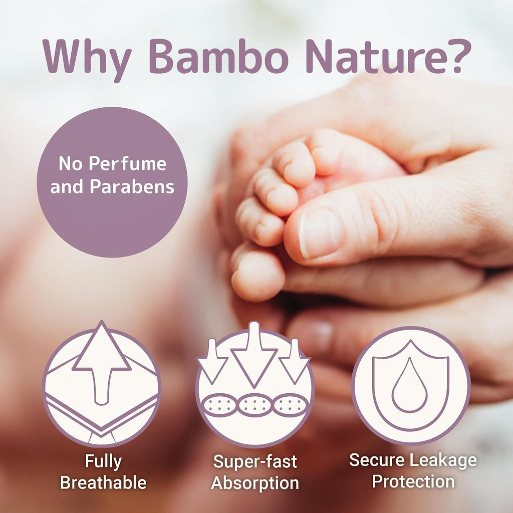 Premium Eco-Friendly Baby Diapers, Size 1 (4-9 Lbs), 36 Count