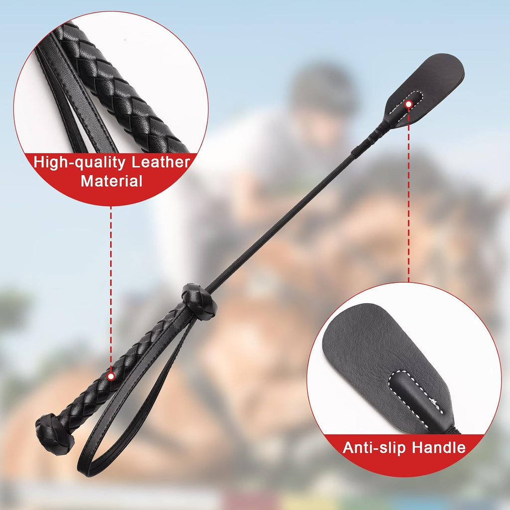 2P Riding Crop for Horse Riding Crop Horse Whip with PU Leather