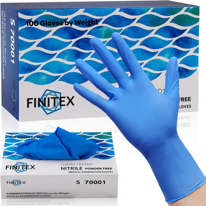Nitrile Disposable Medical Exam Gloves 4mil 100PCS Cleaning Food Glove | Powder-free, Latex-free