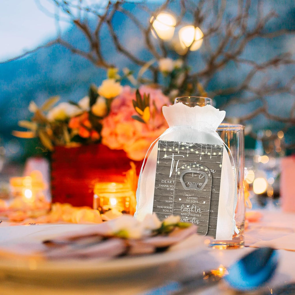 50 Sets Wedding Favors Thank You Gifts Bulk