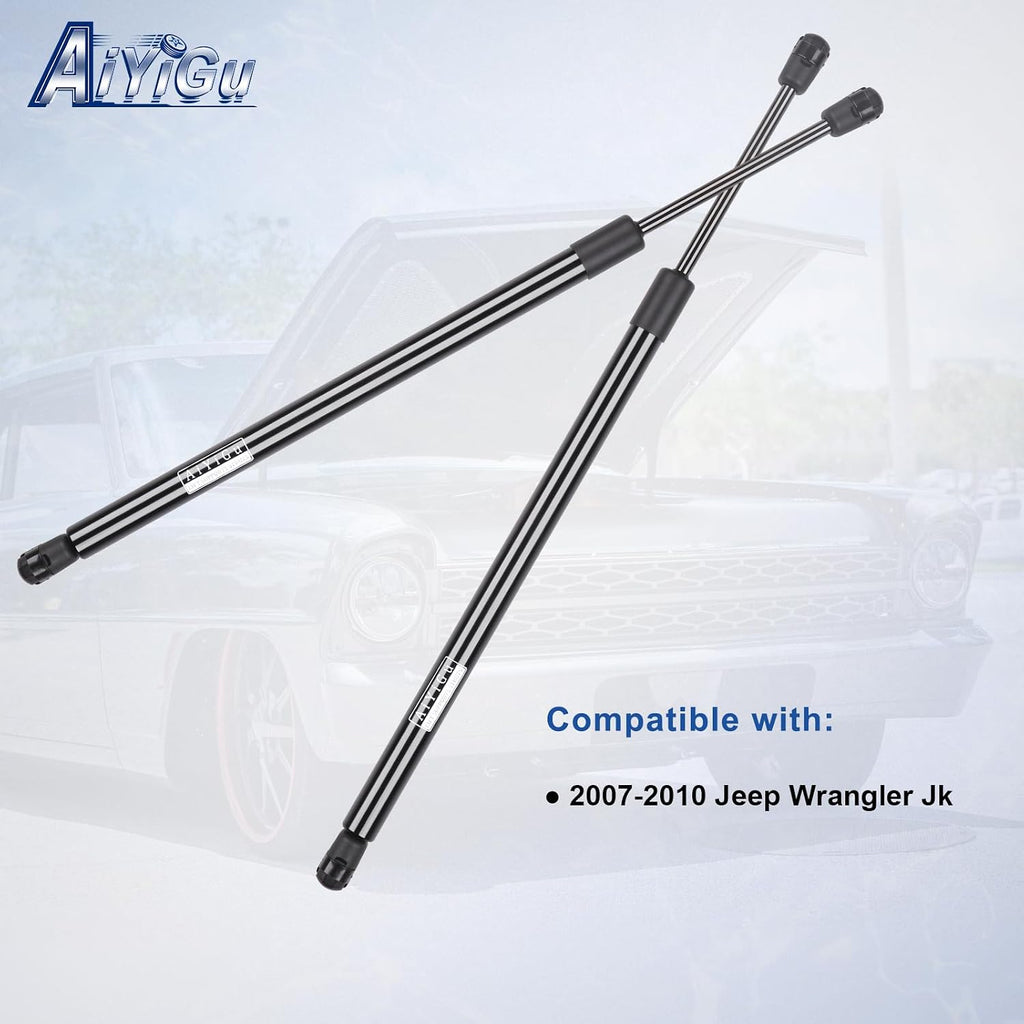 6602 Rear Window Shocks Struts for 2007-2010 Jeep Wrangler Jk