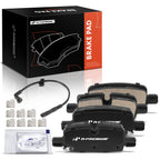 A-Premium Rear Ceramic Brake Pads 4-Pack Compatible with Chevrolet