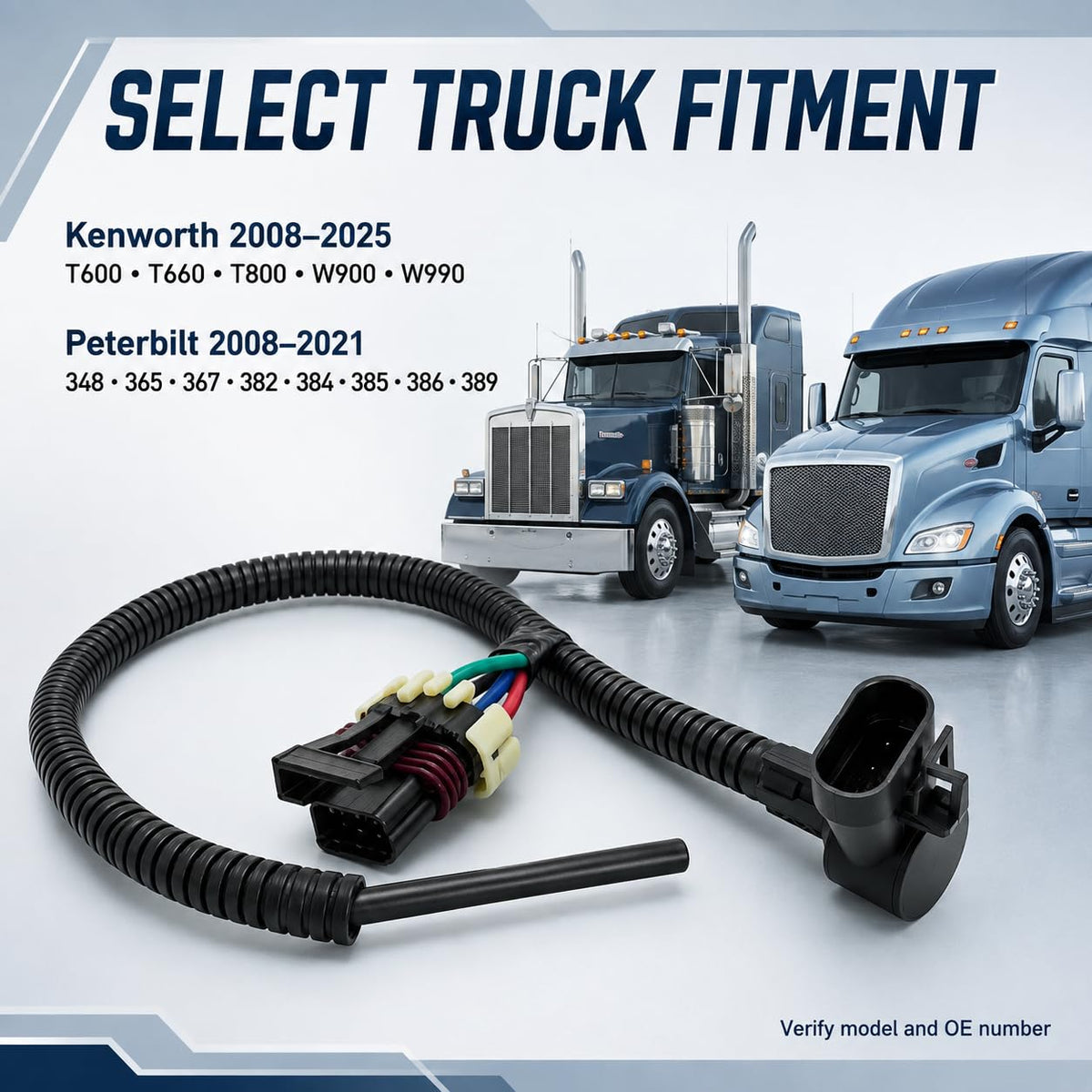 ZDUDYUZ 904-7631 Coolant Level Sensor Kit for Kenworth, Peterbilt