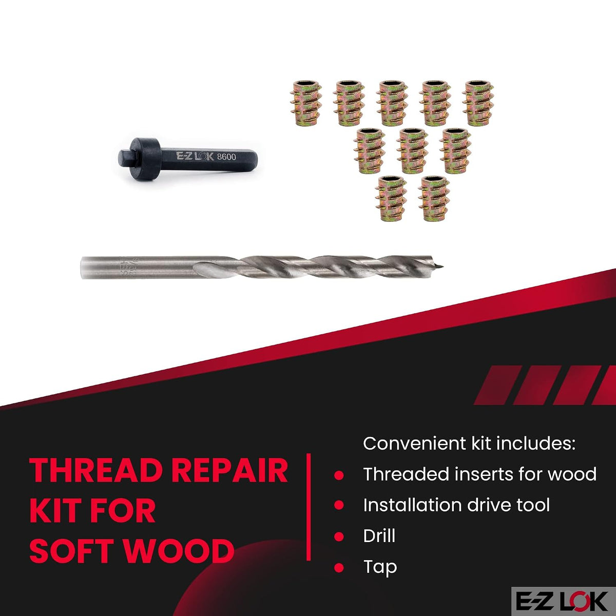 E-Z LOK Thread Repair Kit, 10-24