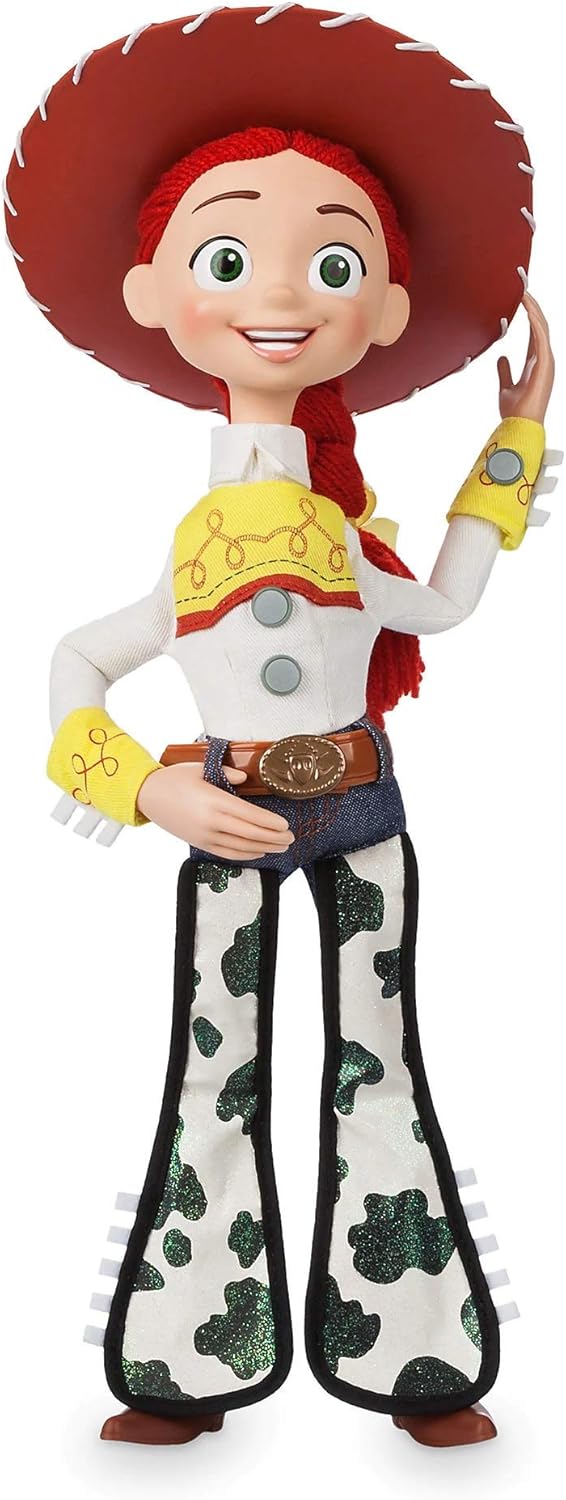 Disney Store Official Jessie Interactive Talking Action Figure from Toy Story, Features Sounds and Phrases from The
