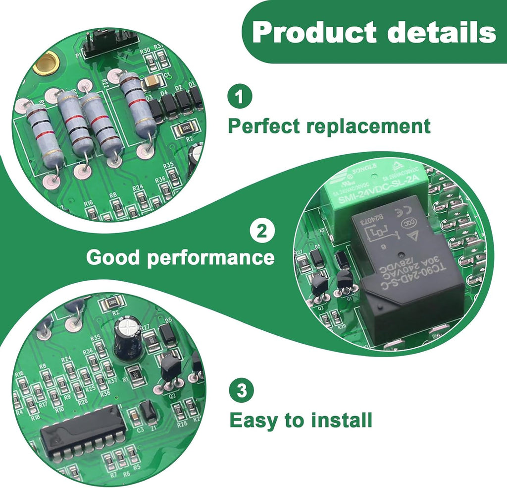Upgrade PCBDM133S Defrost Control Board for Goodman Furnace Replacement Circuit Boards, Compatible With Multiple HVAC Systems