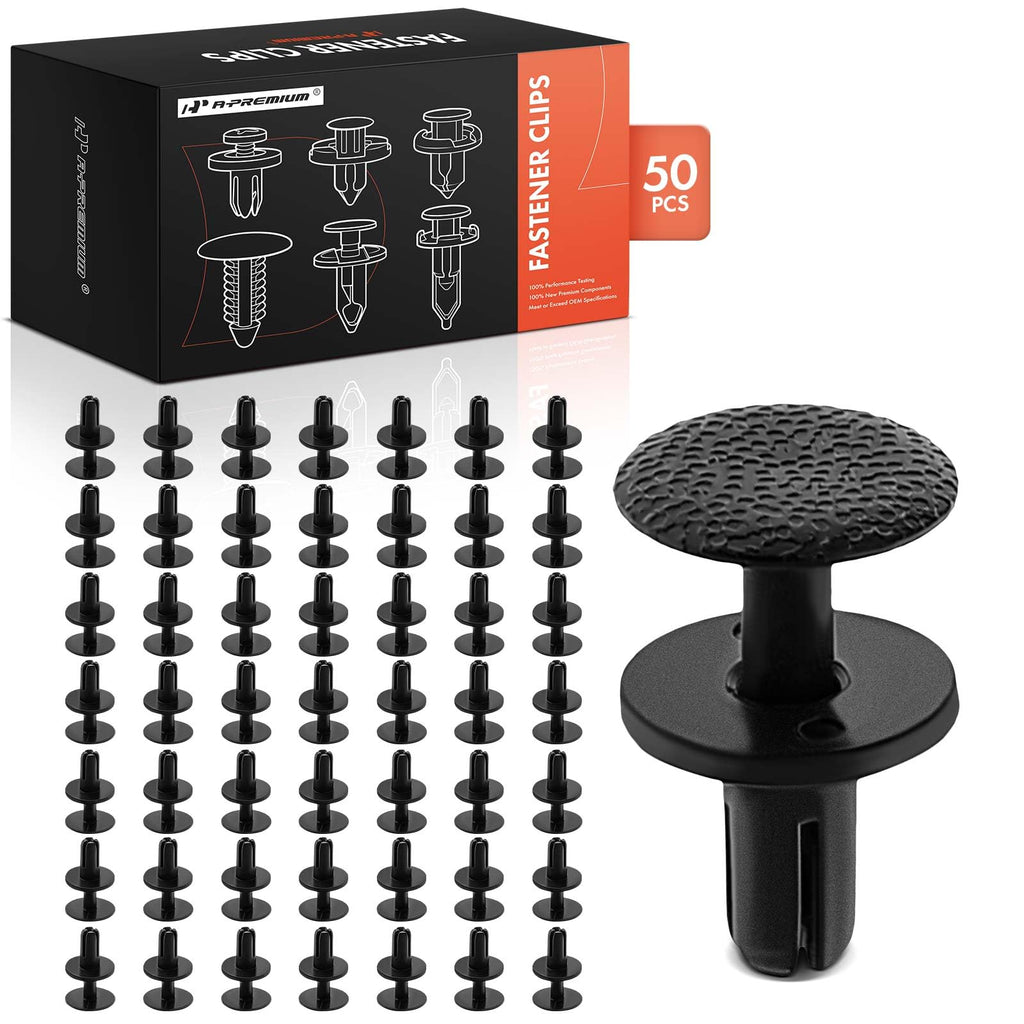 A-Premium 50PCS Fender Moulding Retainer Clips Compatible with Honda