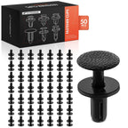 A-Premium 50PCS Fender Moulding Retainer Clips Compatible with Honda