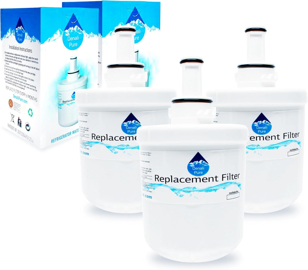 3-Pack Replacement for Samsung RF266ABRS/XAA Refrigerator Water Filter