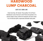 Premium All Natural Hardwood Lump Charcoal