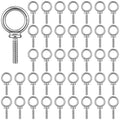Hicarer 40 Pack Lifting Ring Shoulder Eye Bolt Machinery, 1/4"-20 x 1 UNC