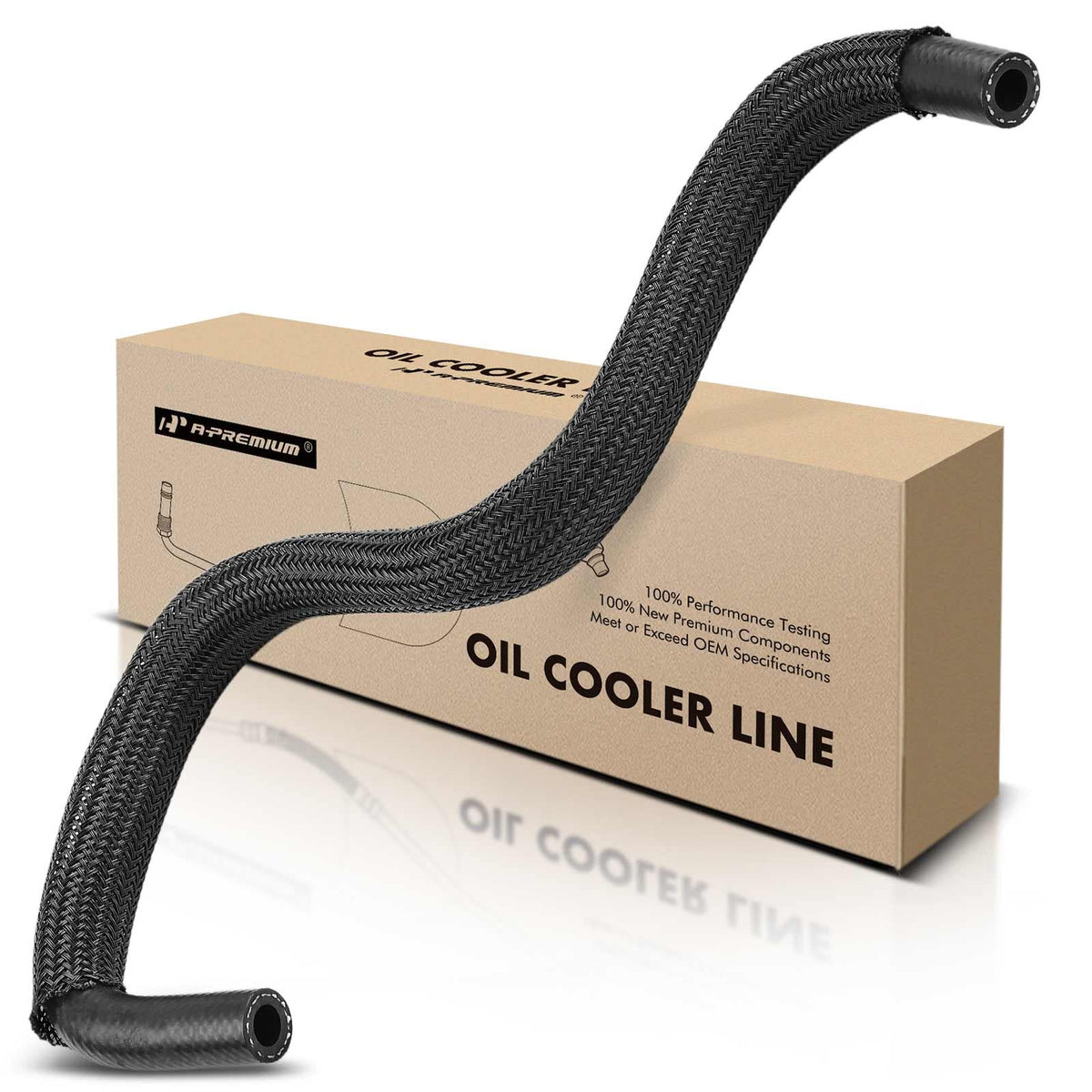 A-Premium Automatic Transmission Oil Cooler Line Hose Assembly