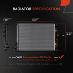 A-Premium Engine Coolant Radiator Compatible with Subaru Model
