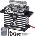 Waterproof RC Servo High Torque Coreless Motor Metal Gear Digital Servo Aluminum Case Parts for 1/8 1/10 RC Crawler