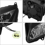 Green-L Motorcycle Headlight & Upper Stay Bracket Fit for Honda CBR600RR 2007-2012 CBR 600RR Headlamp Fairing Support