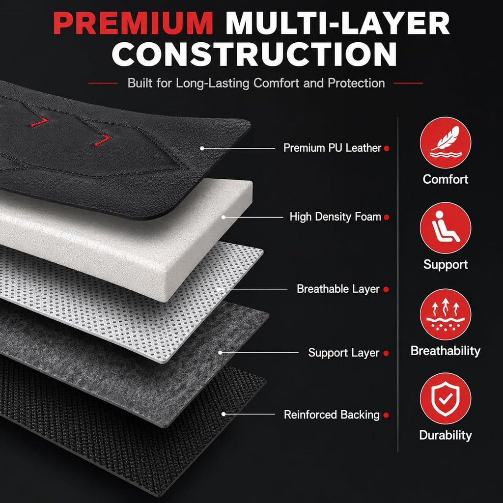 PHONTIDAYU Excavator Seat Cover for Bobcat E35 2010‑2026