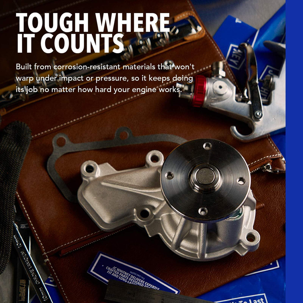 JC Whitney Engine Water Pump with Gasket