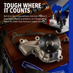 JC Whitney Engine Water Pump with Gasket