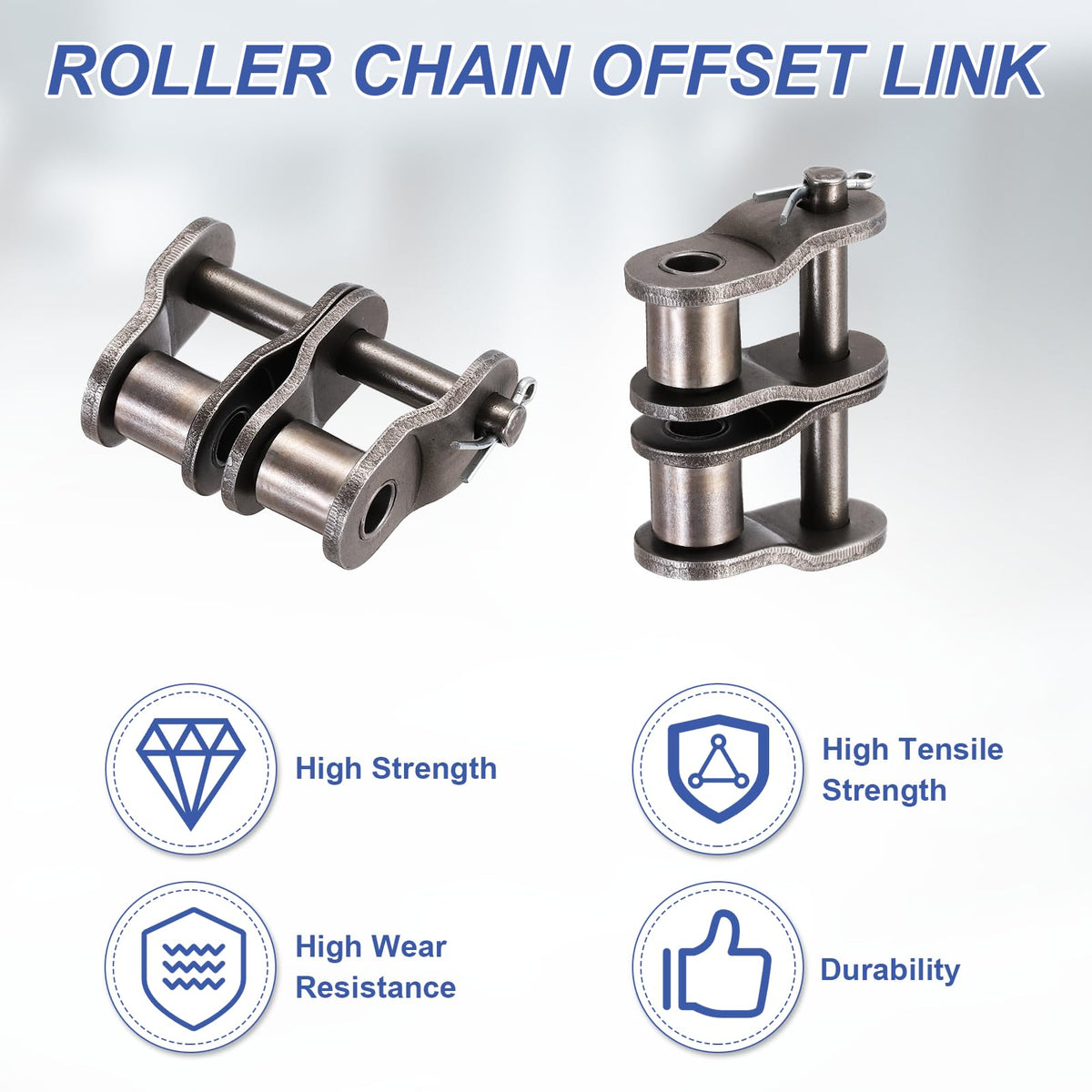 DTGN ISO(DIN) 20B-2 Roller Chain Offset Half Link 31.75mm Pitch