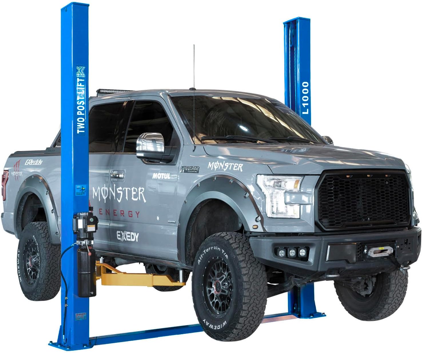 2 Post Auto Car Lift 10000 lb Capacity Truck Clear Floor 220V,L1000