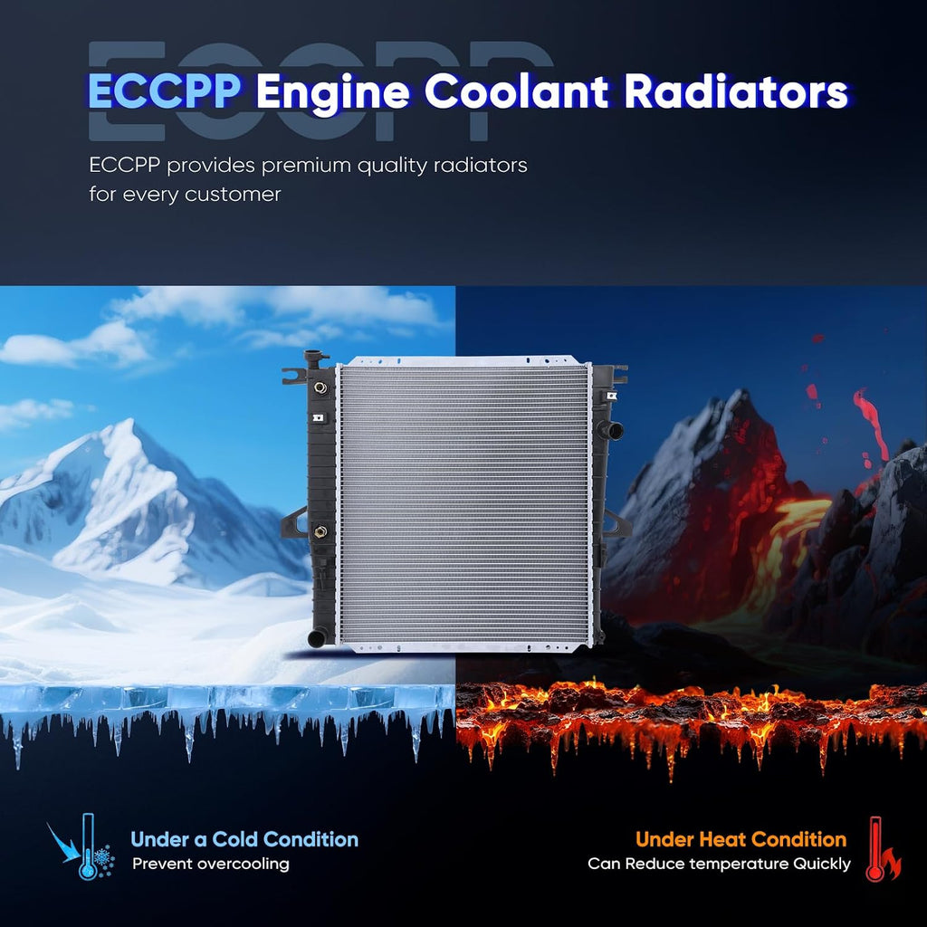ECCPP 2310 Radiator Fit for ford Ranger 3.0L 1998-2008