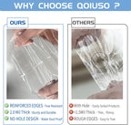 Clear Self-Sealing Cellophane Bags: 100PCS 10x13 Inch Sealable Poly Plastic Shipping Bags for Small Business