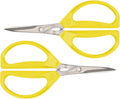 Original Unlimited Kitchen Scissors All Purpose Kitchen Shears With Comfortable Handles, Yellow, 2 Pack