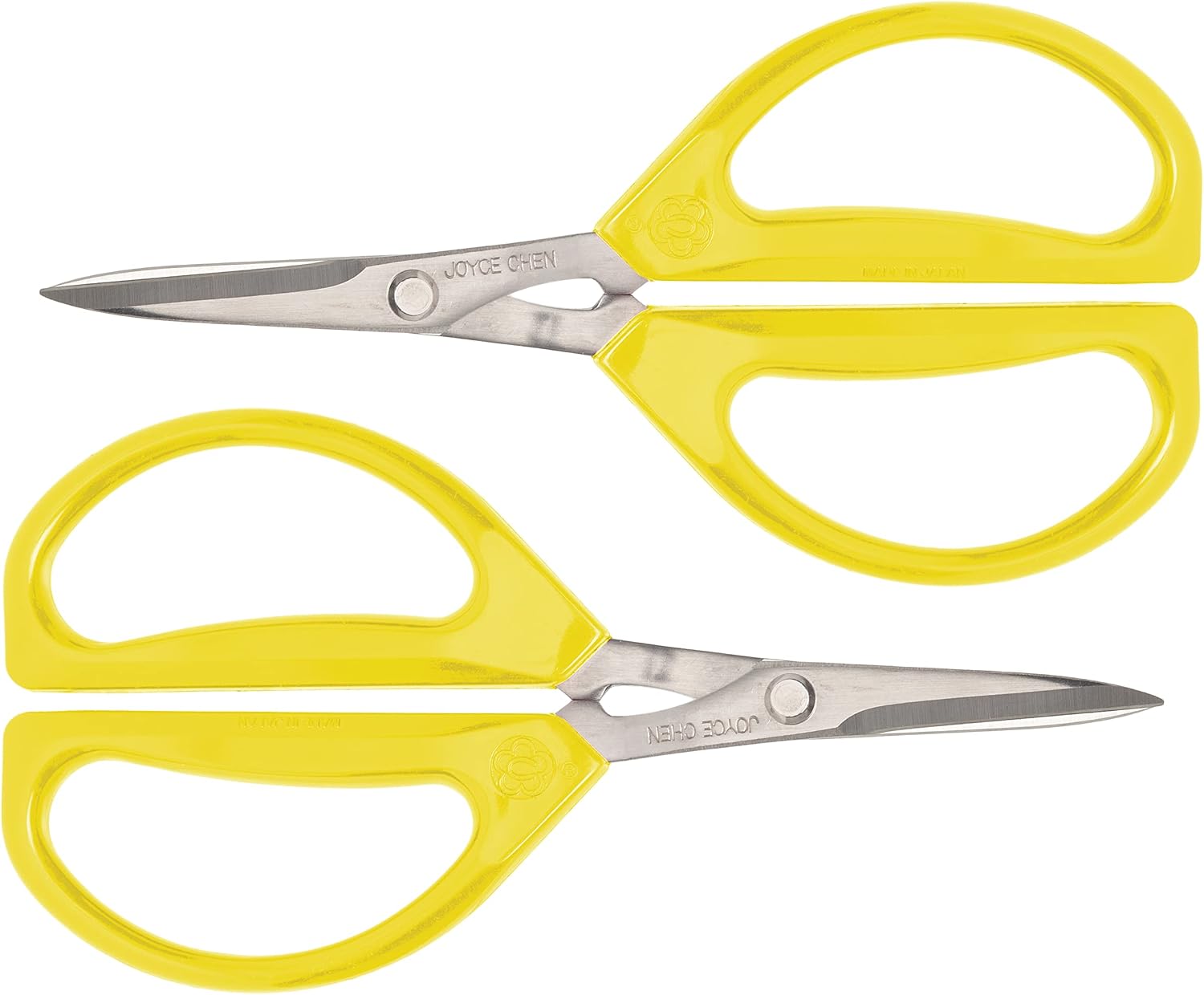 Original Unlimited Kitchen Scissors All Purpose Kitchen Shears With Comfortable Handles, Yellow, 2 Pack