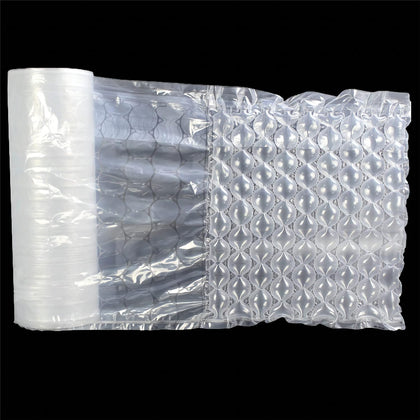 33Ft/Roll Sturdy Inflatable Packing Air Pillows Air Cushions Bags Packing Paper Void Fill Cushioning for Shipping and