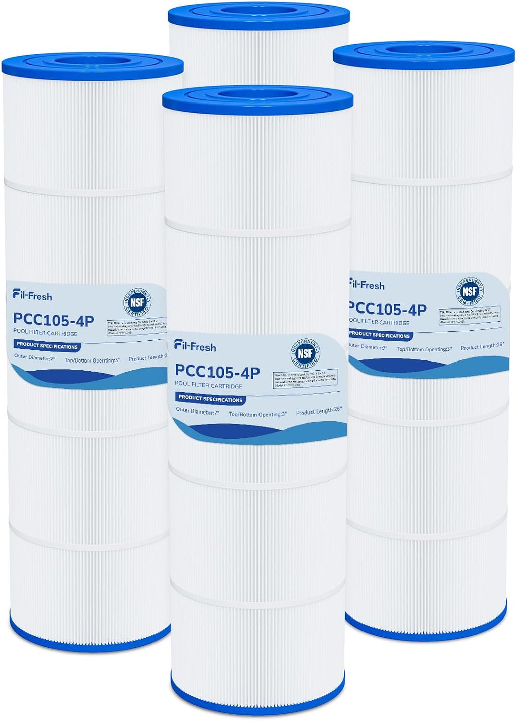CCP420 Pool Filter Cartridges Compatible with Pentair Clean & Clear Plus 420, Replacement for Pentair R173576
